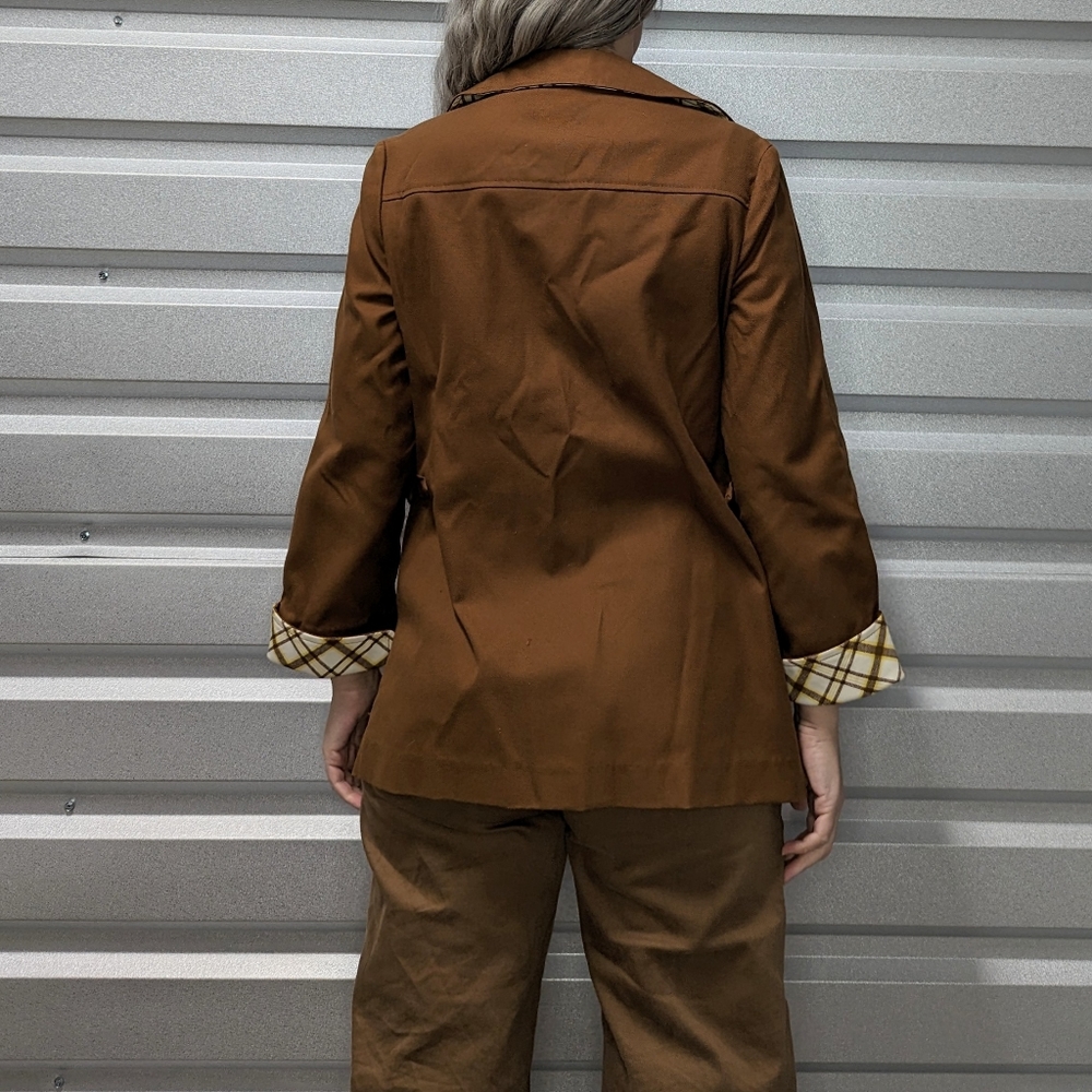 vintage WHITE STAG safari JACKET chore coat S - Picture 7 of 11